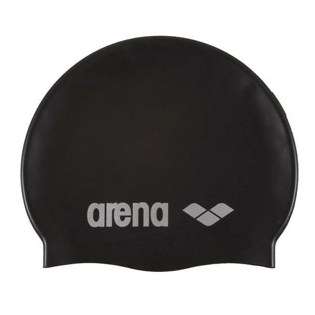 Plavecká čapica Arena Classic Silicone - čierna - čierna