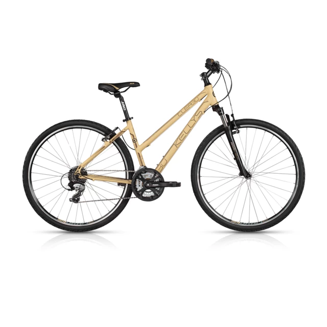 Dámsky crossový bicykel KELLYS CLEA 30 28" - model 2017 - Coffee - Coffee