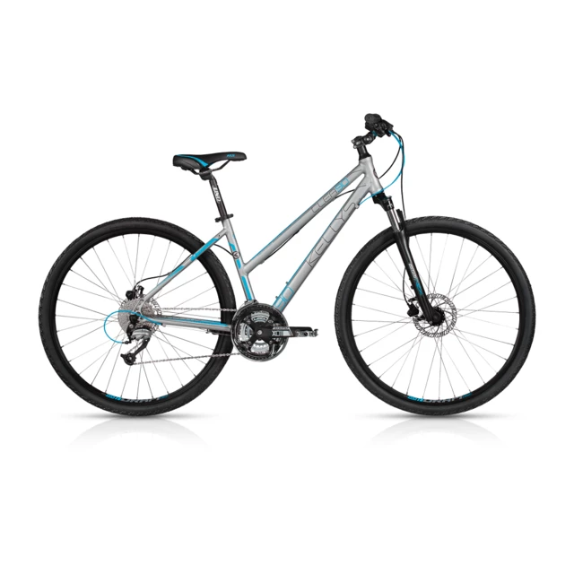 KELLYS CLEA 90 28" Damen Cross Bike - Modell 2017 - silber - silber