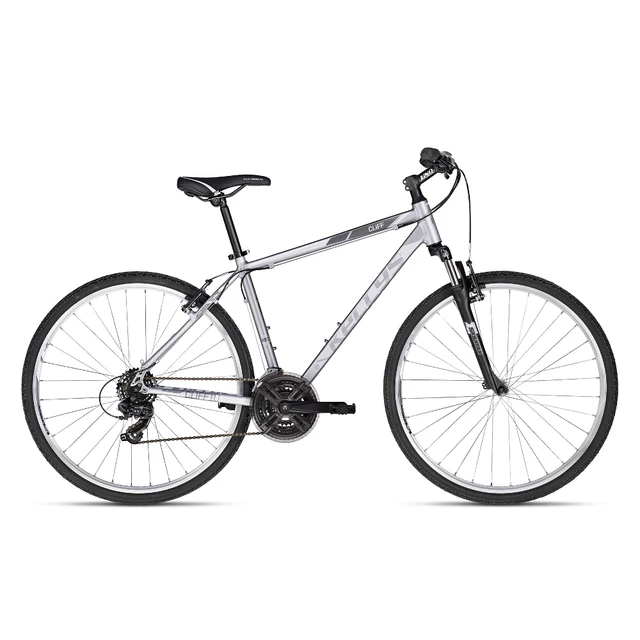 Pánsky crossový bicykel KELLYS CLIFF 10 28" - model 2018 - Silver - Silver