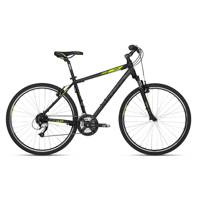 Men’s Cross Bike KELLYS CLIFF 70 28” – 2018 - Black Green - Black Green