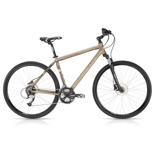Pánsky crossový bicykel KELLYS CLIFF 90 Gold 28" - model 2016