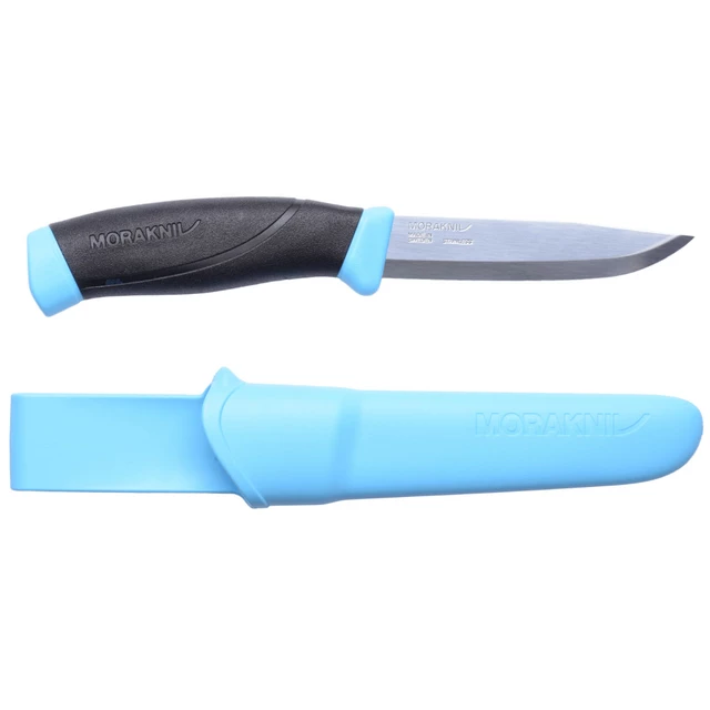 Outdoor Knife Morakniv Companion (S) - Hi-Vis Orange - Blue