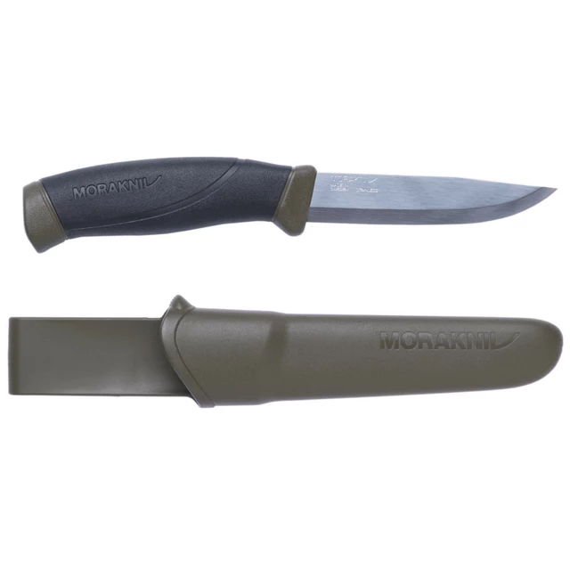 Túra kés Morakniv Companion (S) - Katonai Zöld