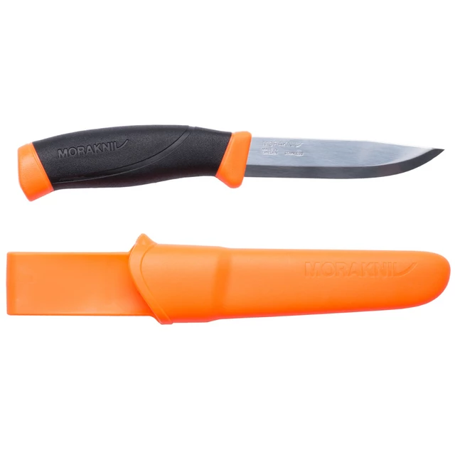 Outdoorový nůž Morakniv Companion (S) - Black - Hi-Vis Orange