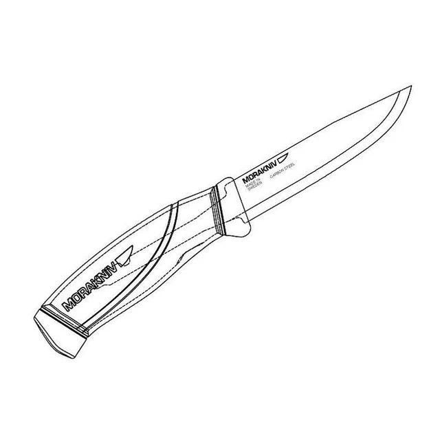 Outdoor Knife Morakniv Companion (S) - Black