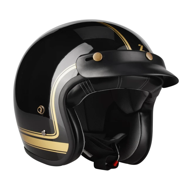 Moto přilba Lazer Conga Cosmo - Black Gold Glossy