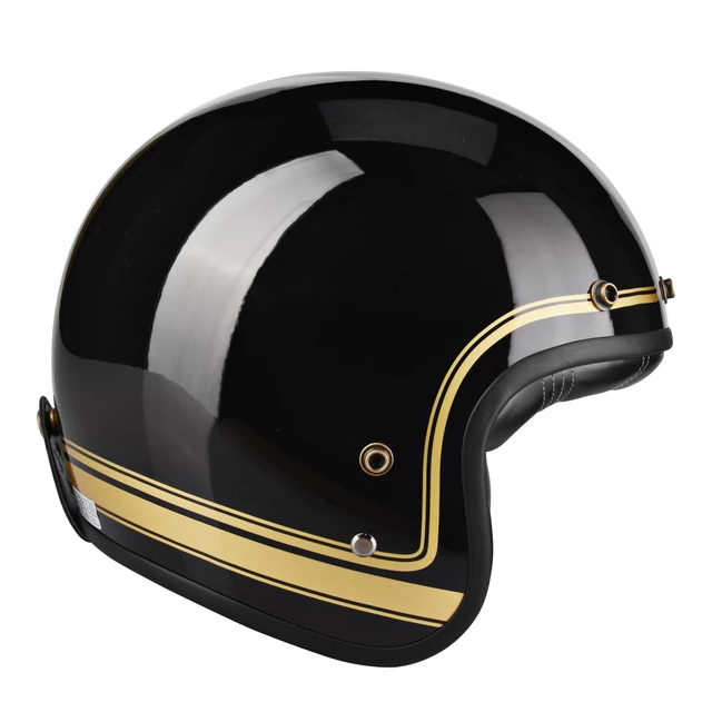 Moto přilba Lazer Conga Cosmo - Black Gold Glossy