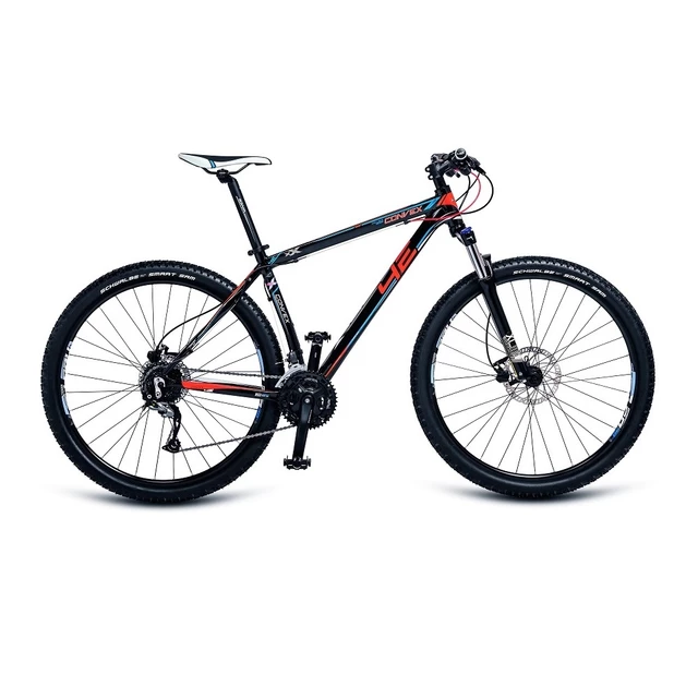 Horské kolo 4EVER Convex 29'' - model 2017 - černo-oranžová - černo-oranžová