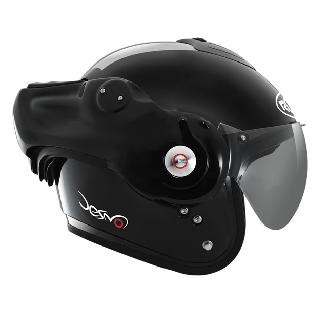 Motorcycle helmet ROOF Desmo - Black