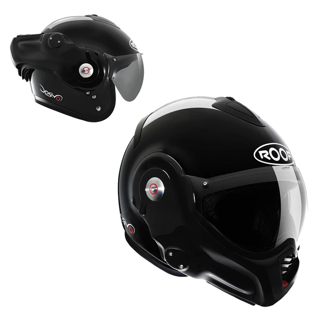 Motorcycle helmet ROOF Desmo - Black - Black