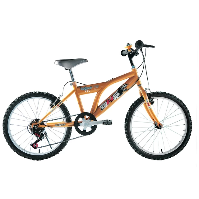 Dětské kolo  DHS Tiger 2021 - model 2011 - oranžová