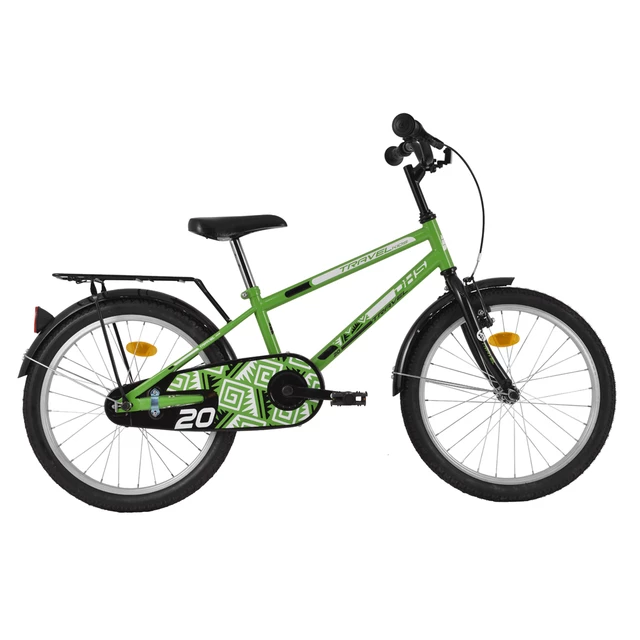 Detský bicykel DHS Travel 2001 20" - model 2016 - Green