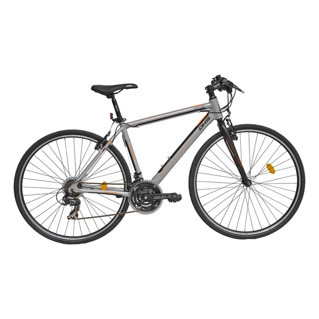 Cross kerékpár DHS Contura 2863 28" - modell 2016 - fekete - szürke