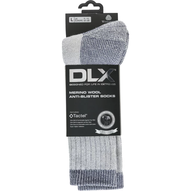 Pánské vysoké ponožky Trespass DLX Strolling - Grey Marl