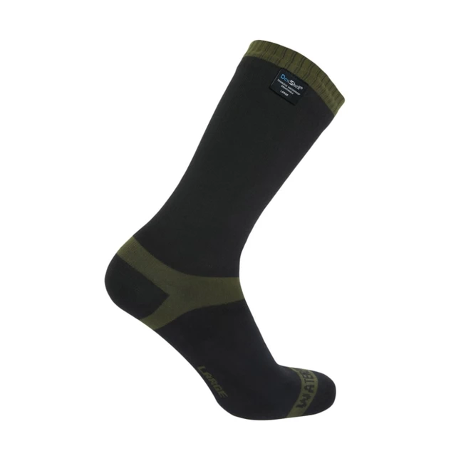 Nepremokavé ponožky DexShell Trekking - S - Olive