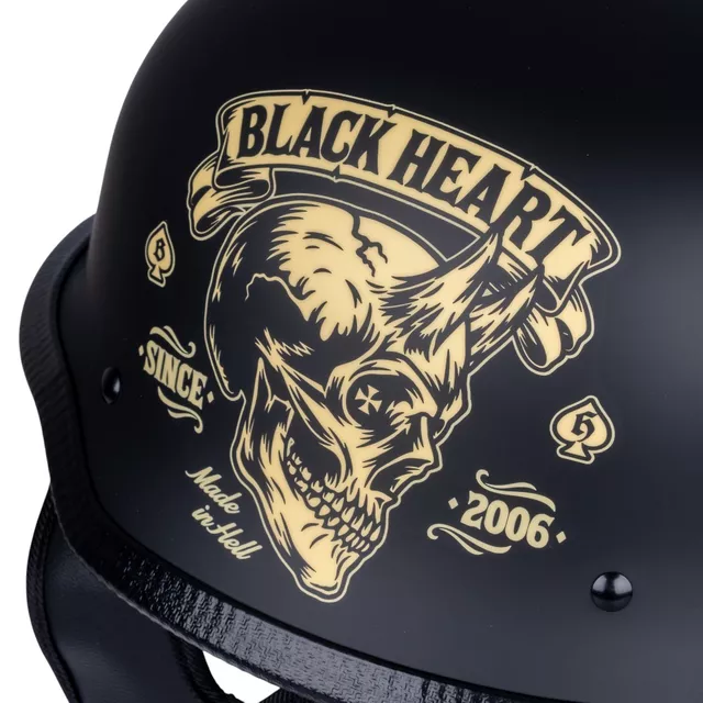 Moto přilba W-TEC Black Heart Feldberg - černá