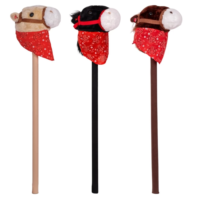 Hobby Horse koń na kiju z dźwiękiem inSPORTline Ferdino