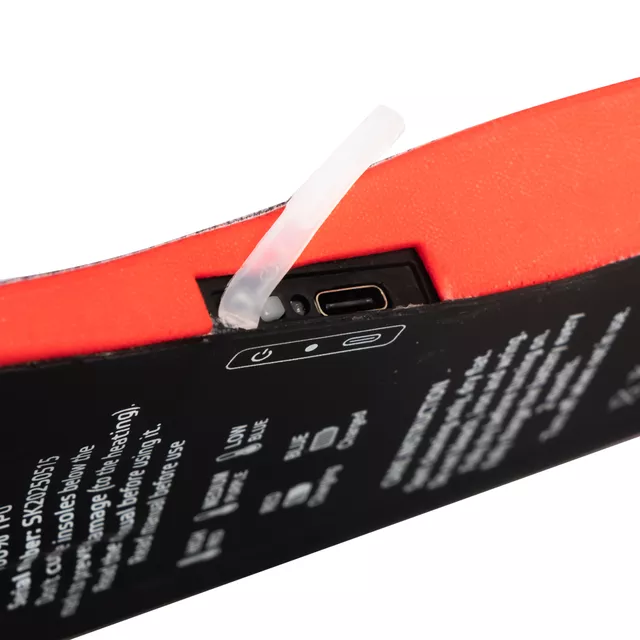 Vyhřívané vložky do bot inSPORTline W-TEC Dinaro 2x3200mAh s ovladačem