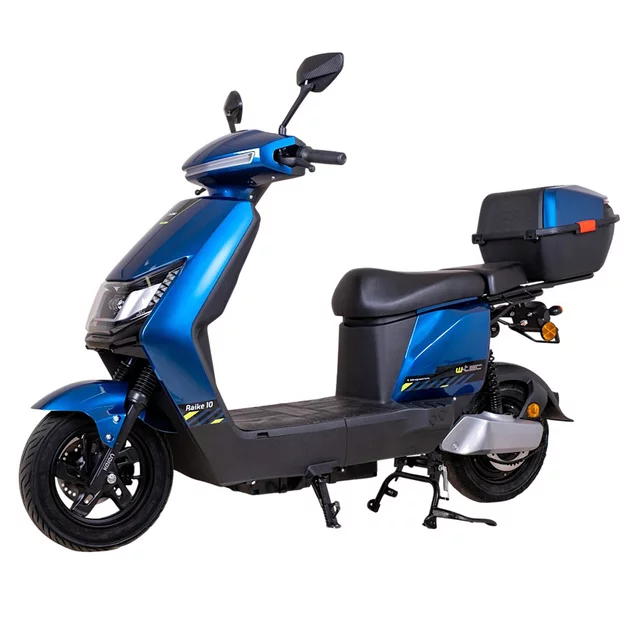 Elektrický skútr W-TEC Raike II 10" - černo-stříbrná - modro-černá