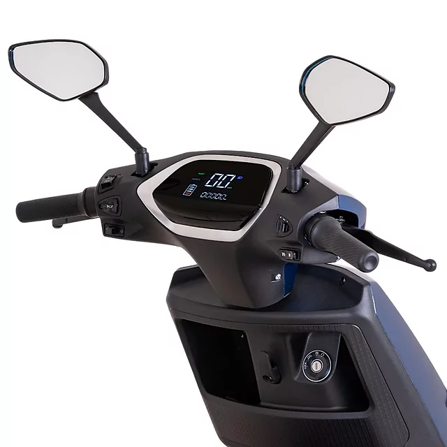 Elektrický skútr W-TEC Raike II 10" - černo-stříbrná