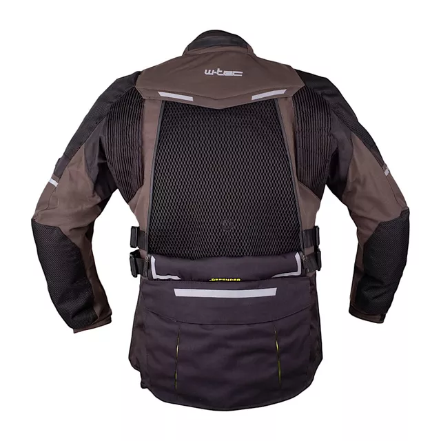 Moto bunda W-TEC Daimick - černo-šedá