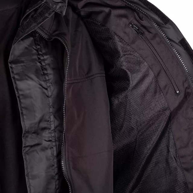 Moto bunda W-TEC Daimick - černo-šedá