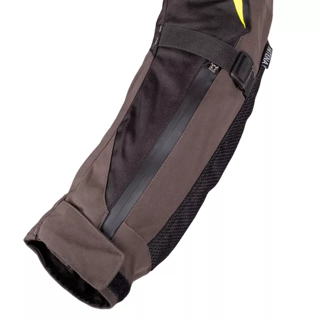Moto bunda W-TEC Daimick - černo-šedá