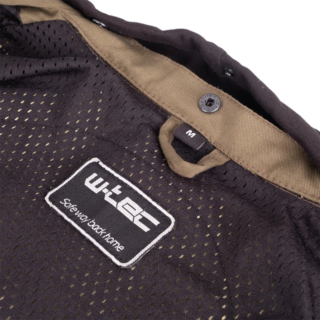 Pánská bunda W-TEC Black Heart Hat Skull Jacket s aramidem - 2.jakost - khaki