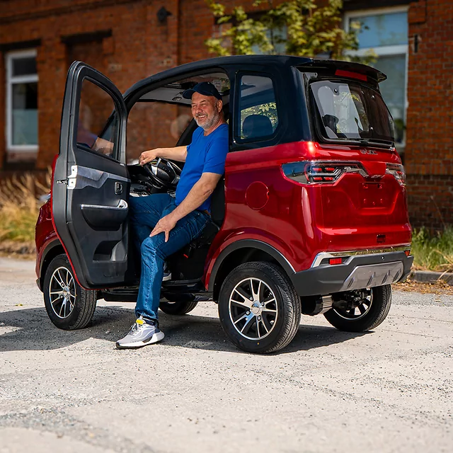 Elektrická čtyřkolka W-TEC Tuligo - šedá