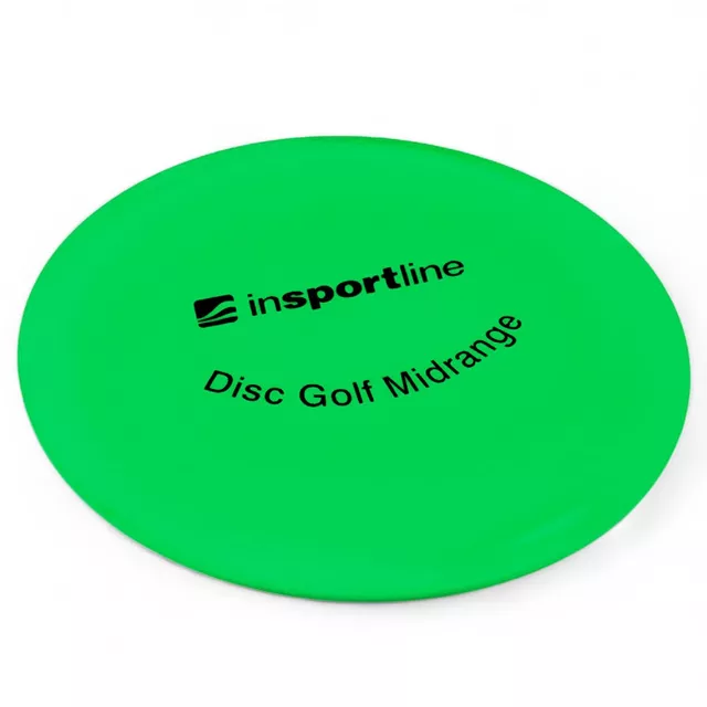 Létající talíř na discgolf inSPORTline Midrange - zelená - zelená