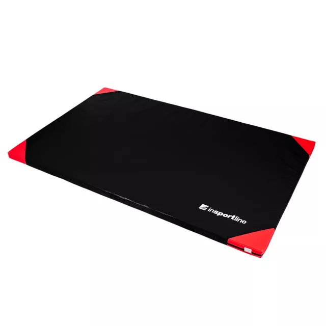 Гимнастически дюшек inSPORTline Gabyk T90 200x120x6 см - син - черен