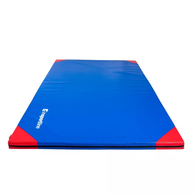 Гимнастически дюшек inSPORTline Gabyk T90 200x120x6 см - син