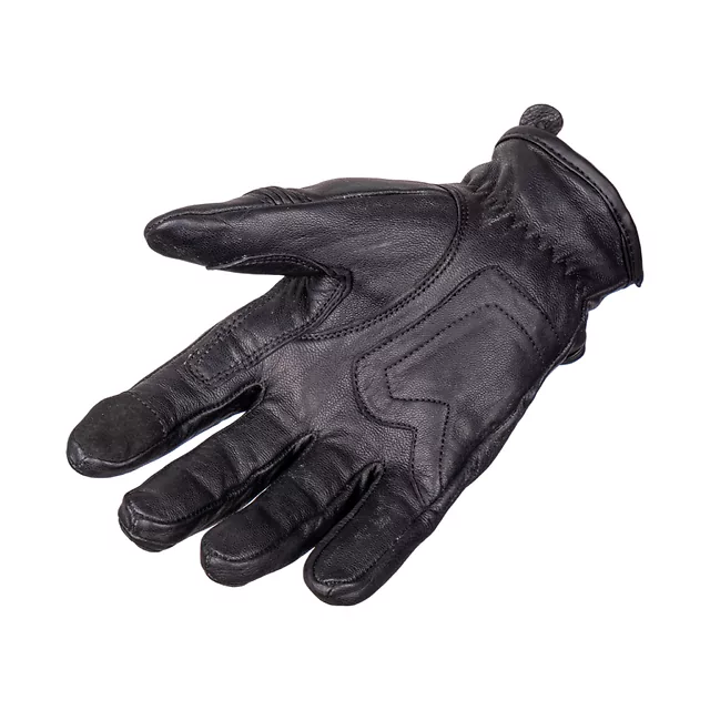 Kožené moto rukavice W-TEC Cherton II - černá