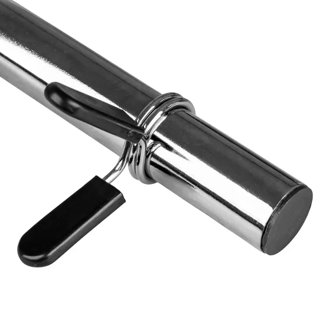 Dutá hřídel na jednoruční činku inSPORTline Onepump 45cm/30mm s objímkami, bez závitu