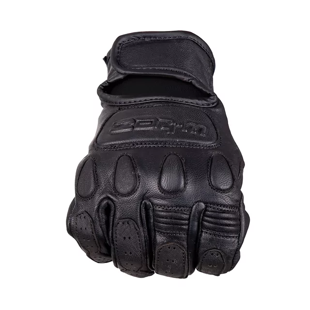 Kožené moto rukavice W-TEC Cherton II - černá