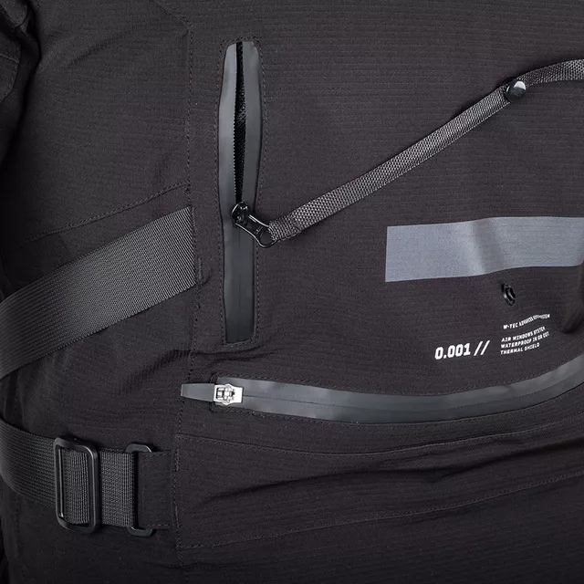 Moto bunda W-TEC Nykolas - černá