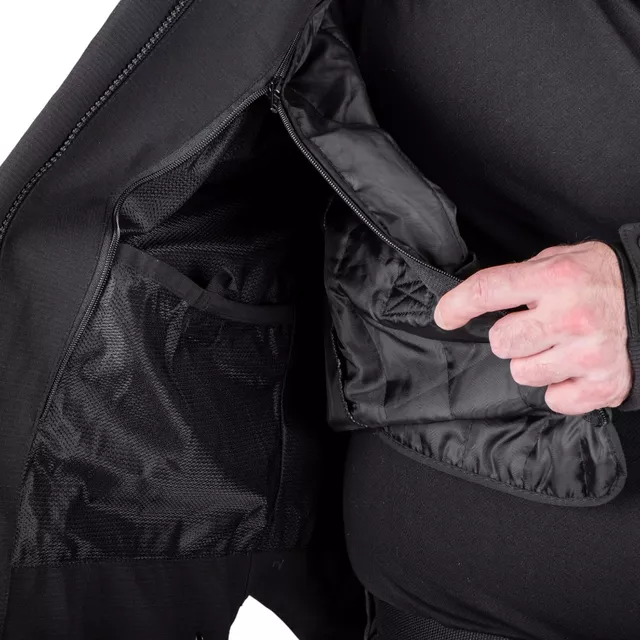 Moto bunda W-TEC Nykolas - černá