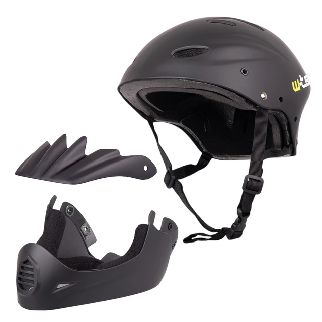 Каска Downhill W-TEC Campanero Matt Black