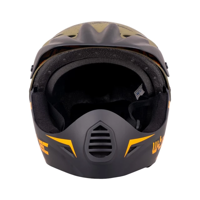 Каска Downhill W-TEC Campanero- зелен мат