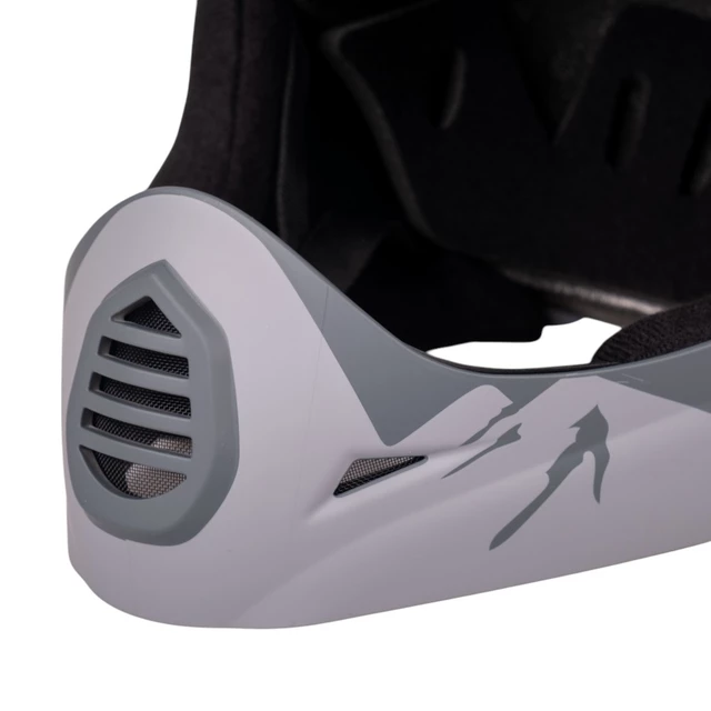 Каска Downhill W-TEC Campanero- сив мат