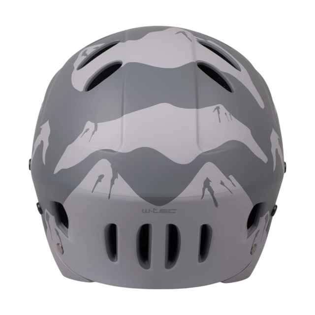 Каска Downhill W-TEC Campanero- сив мат