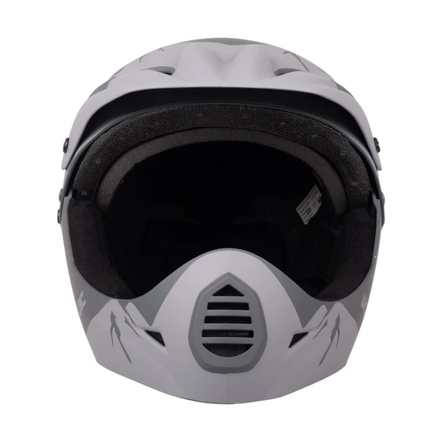 Каска Downhill W-TEC Campanero- сив мат