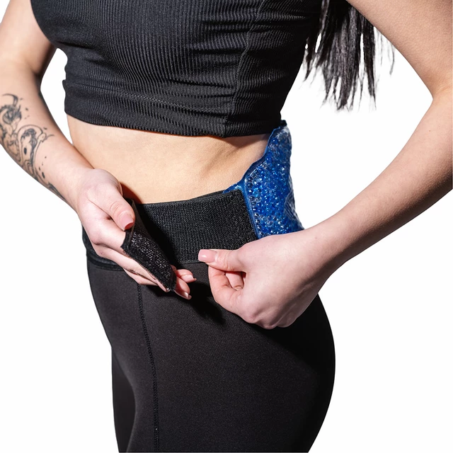 Warming/Cooling Gel Beads Lumbar Wrap inSPORTline Vivoback