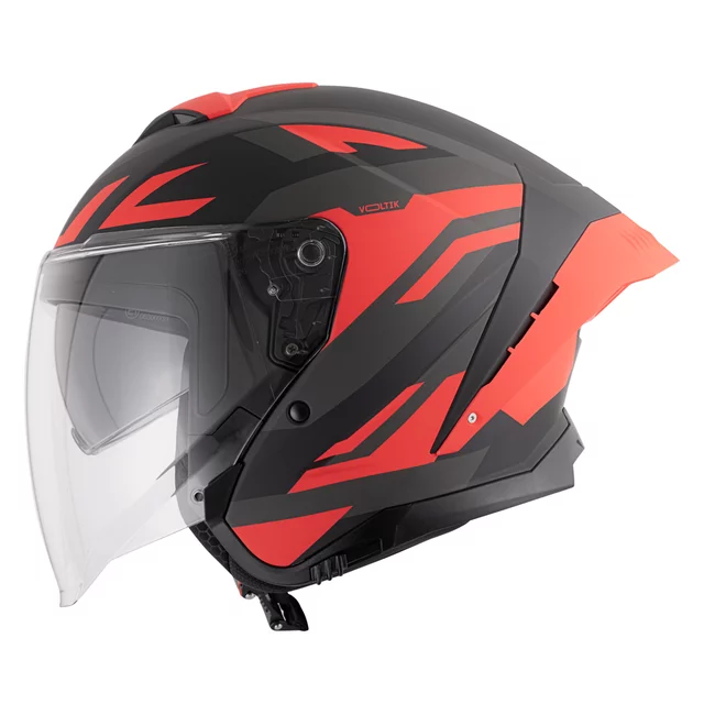 Moto přilba W-TEC Voltik Graphic - Red