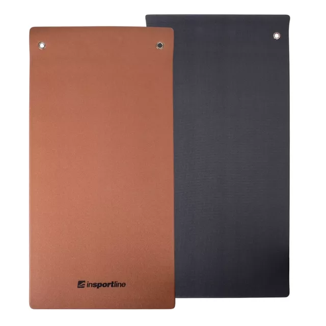 Exercise Mat inSPORTline Aero Advance 120 x 60cm - mocha mousse-šedá