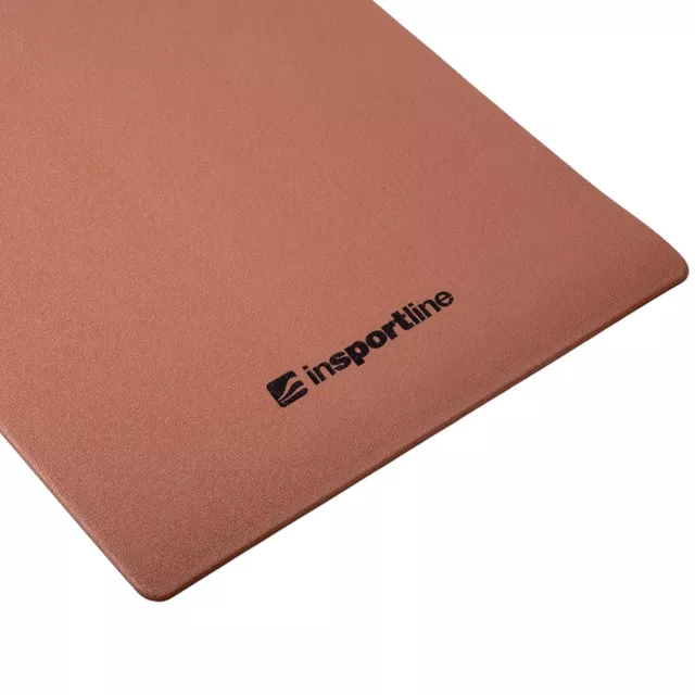 Exercise Mat inSPORTline Aero Advance 120 x 60cm - mocha mousse-šedá