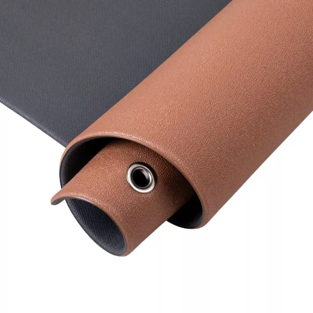 Exercise Mat inSPORTline Aero Advance 120 x 60cm - mocha mousse-šedá