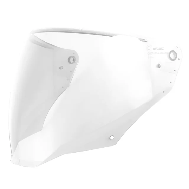 Náhradní hledí pro přilbu W-TEC Voltik - čirá