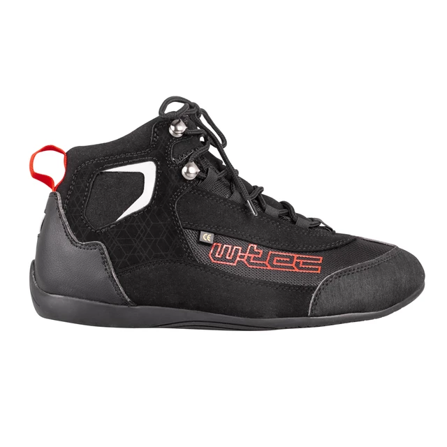 Women’s Motorcycle Shoes W-TEC Dinvara - Black-Red